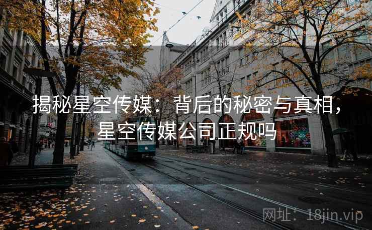 揭秘星空传媒：背后的秘密与真相，星空传媒公司正规吗