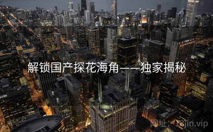 解锁国产探花海角——独家揭秘