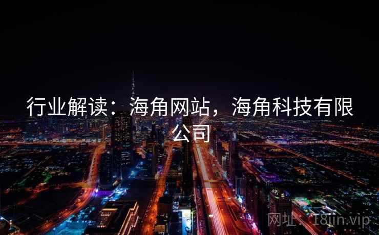 行业解读：海角网站，海角科技有限公司